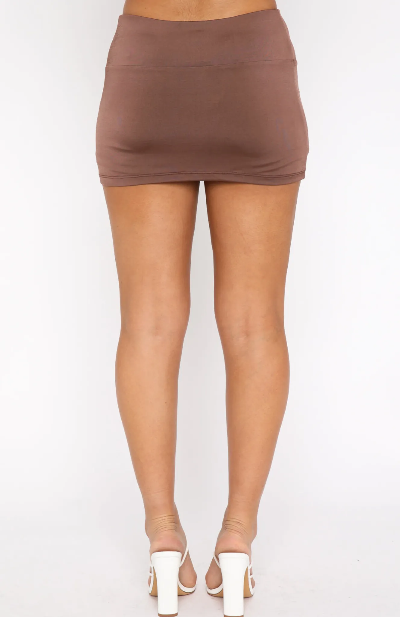 Shorts | White Fox Boutique Act Brand New Mini Skort Chocolate brown
