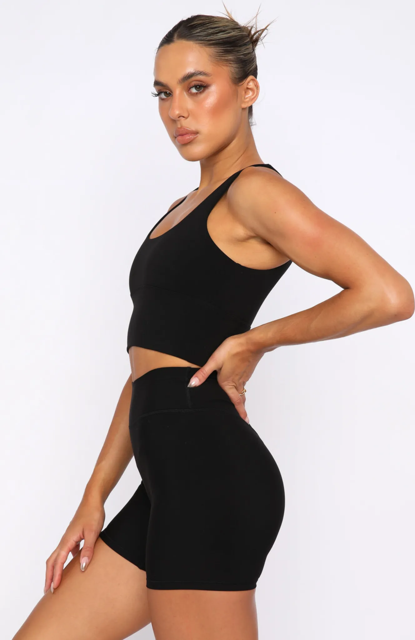 Sports Bras & Crops | White Fox Boutique Activation Sports Crop black