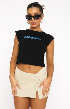 Shirts & Blouses | White Fox Boutique Adding Spice Baby Tee black