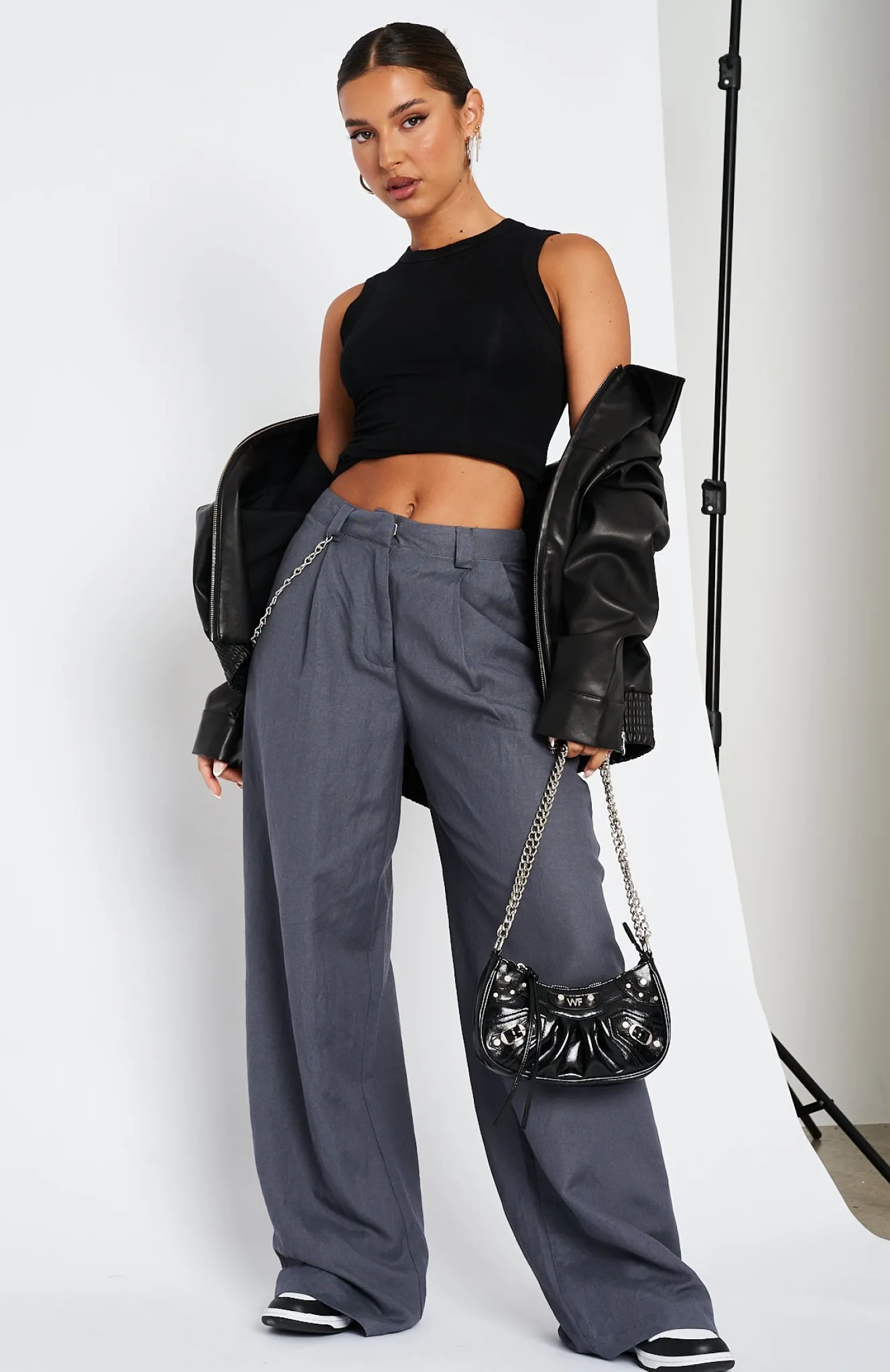 Pants | White Fox Boutique All About It Pants Charcoal grey