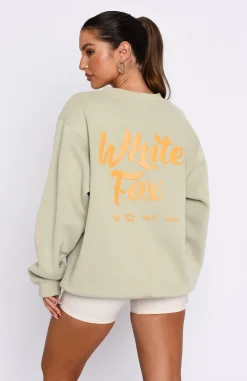 Jackets & Blazers | White Fox Boutique All Eyes On Us Oversized Sweater Light Khaki green