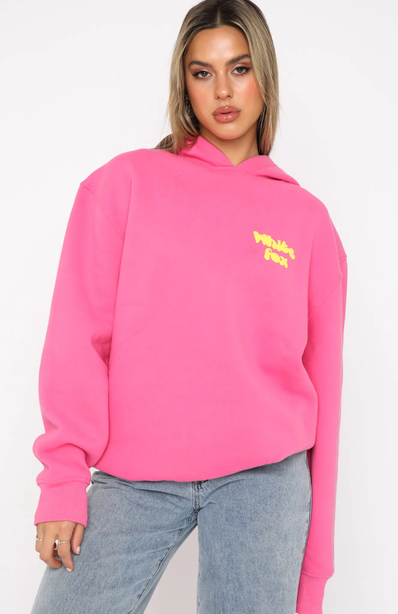Jackets & Blazers | White Fox Boutique All The Feelings Hoodie pink