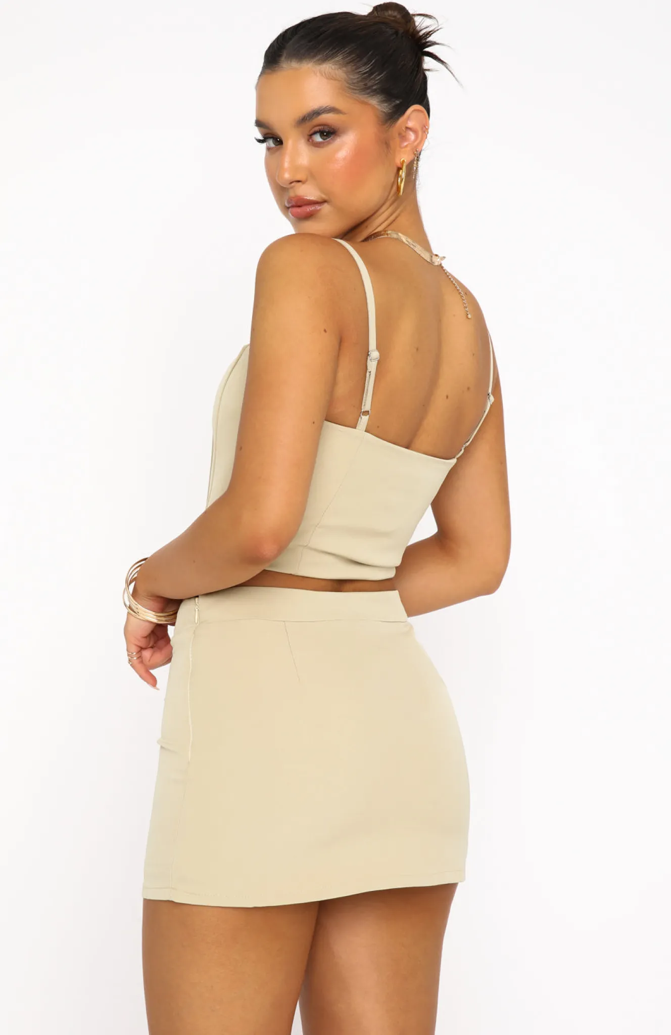 Shirts & Blouses | White Fox Boutique All The Memories Bustier Taupe nude