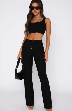 Pants | White Fox Boutique All This Time Pants black