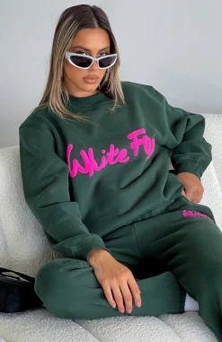 Jackets & Blazers | White Fox Boutique All Time Favourite Oversized Sweater Dark green