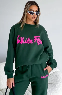 Jackets & Blazers | White Fox Boutique All Time Favourite Oversized Sweater Dark green