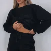 Shorts | White Fox Boutique Along For The Ride Lounge Shorts black