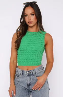 Shirts & Blouses | White Fox Boutique Always In Style Crop green