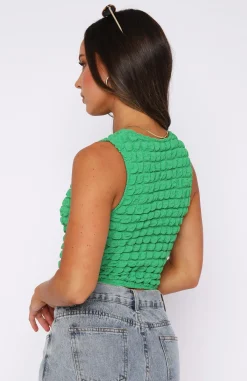 Shirts & Blouses | White Fox Boutique Always In Style Crop green