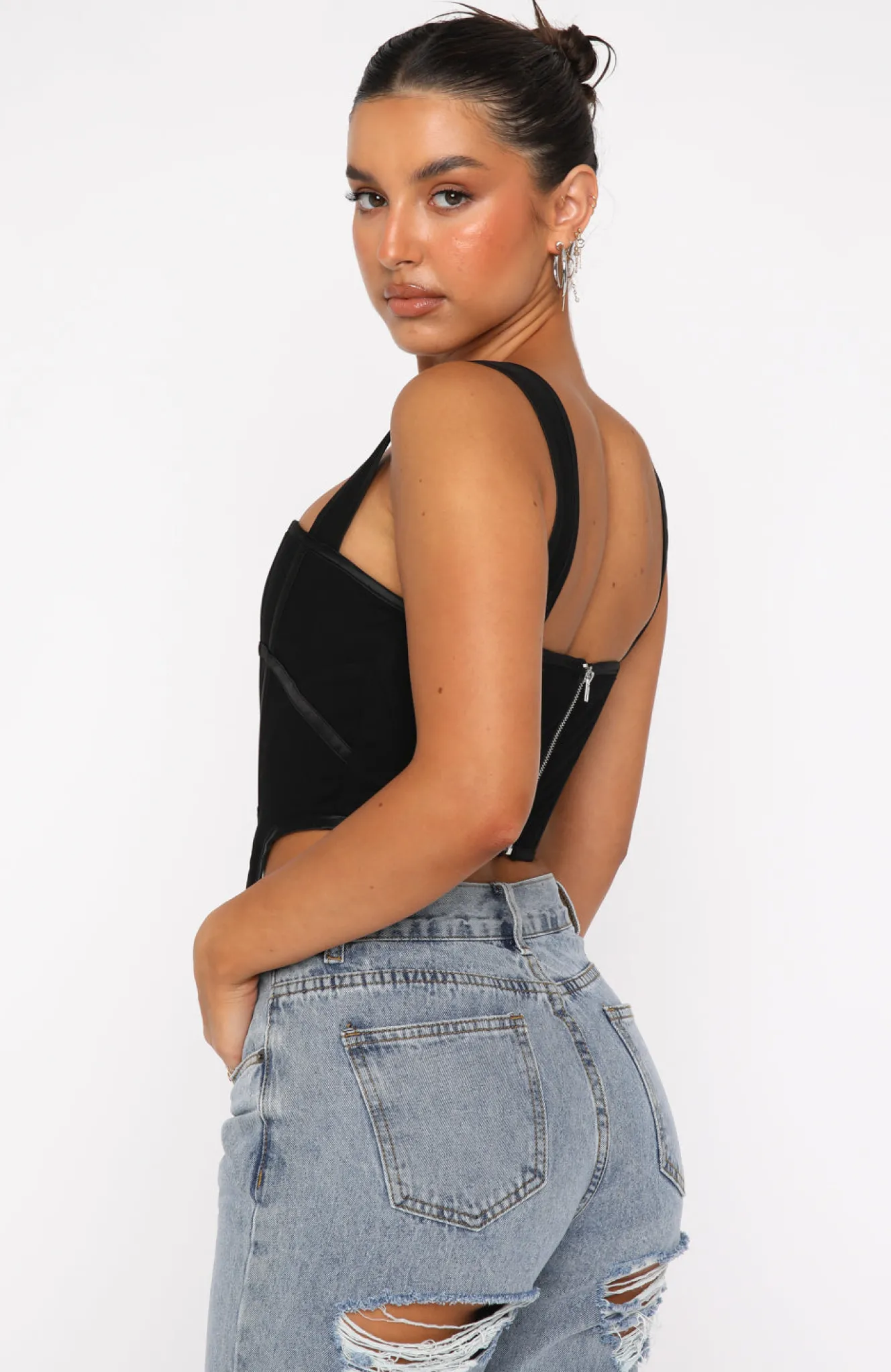 Shirts & Blouses | White Fox Boutique Always Thriving Bustier black