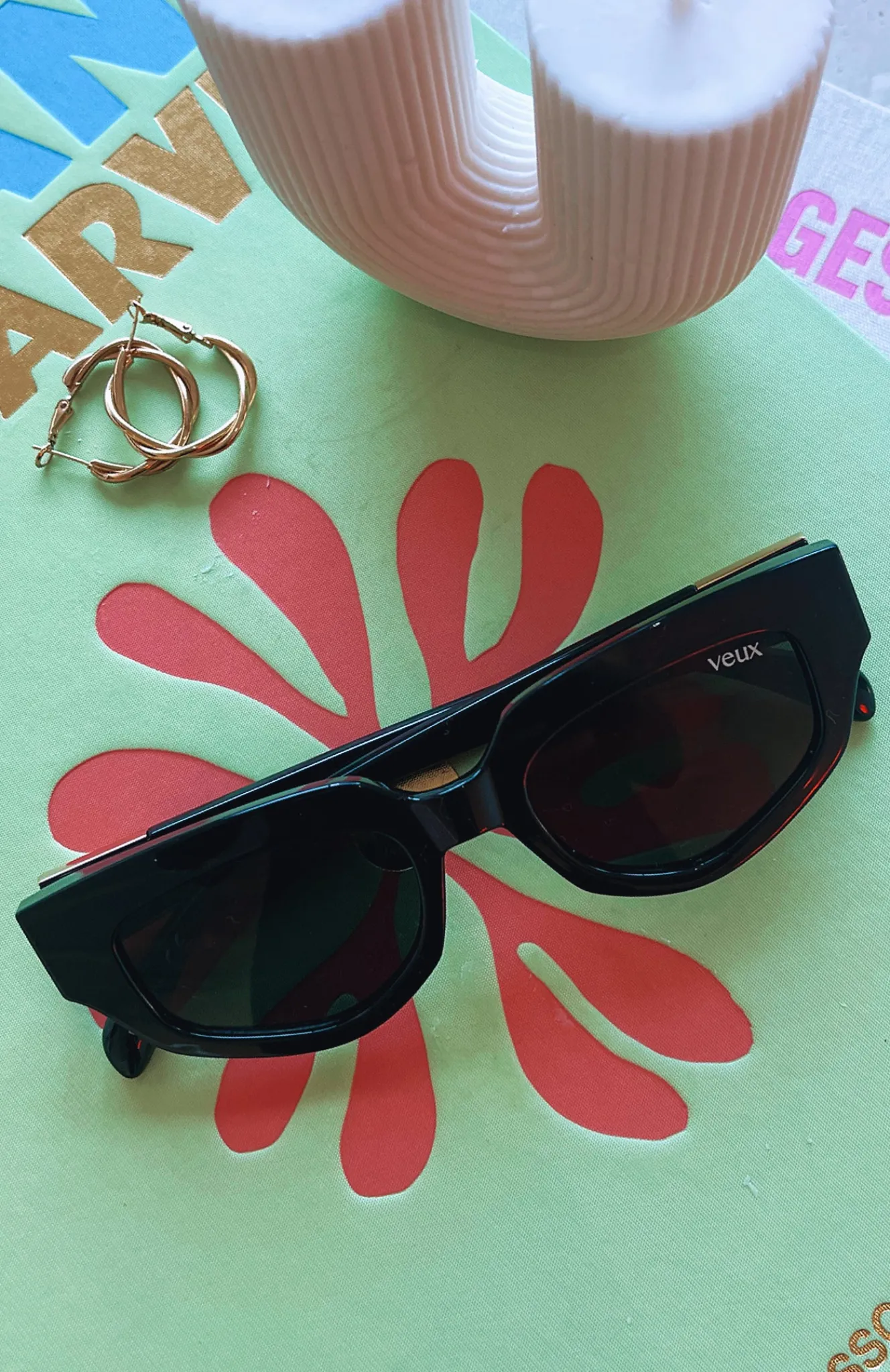 Sunglasses | White Fox Boutique Amalfi Sunglasses black