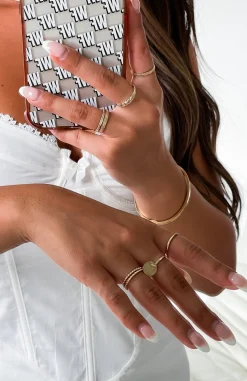 Jewellery | White Fox Boutique Amanda Ring Set gold