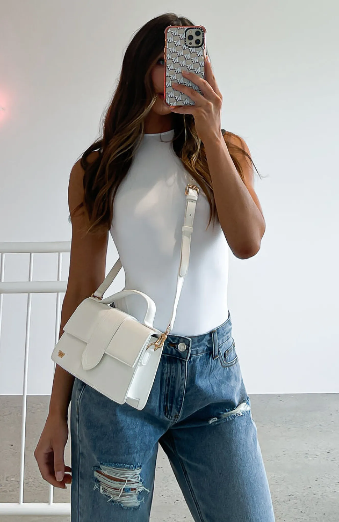 Bags | White Fox Boutique Ansley Bag PU white