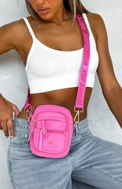 Bags | White Fox Boutique Artie Crossbody Bag Hot pink