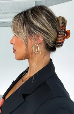 Headwear | White Fox Boutique Asia Hair Clip Tortoiseshell brown