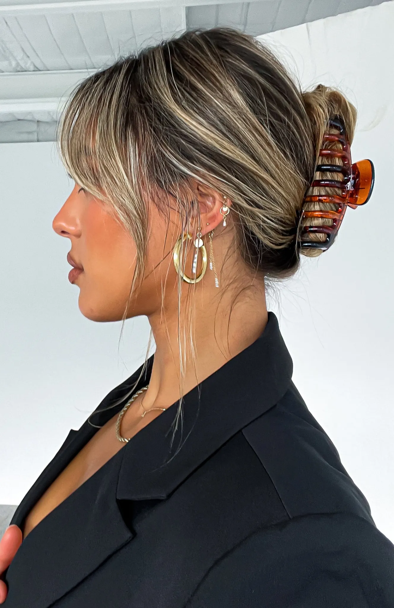 Headwear | White Fox Boutique Asia Hair Clip Tortoiseshell brown