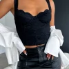 Shirts & Blouses | White Fox Boutique Attention On You Lace Cami black