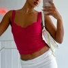 Shirts & Blouses | White Fox Boutique Attention On You Lace Cami Hot pink
