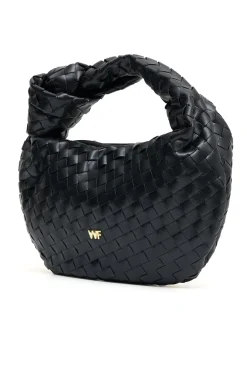 Bags | White Fox Boutique Audrey Woven Bag black