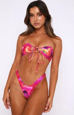Bikini Bottoms | White Fox Boutique Belmont Bottoms Dragonfruit multi