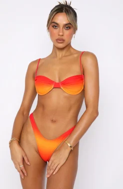 Bikini Bottoms | White Fox Boutique Belmont Bottoms Sunset Ombre multi