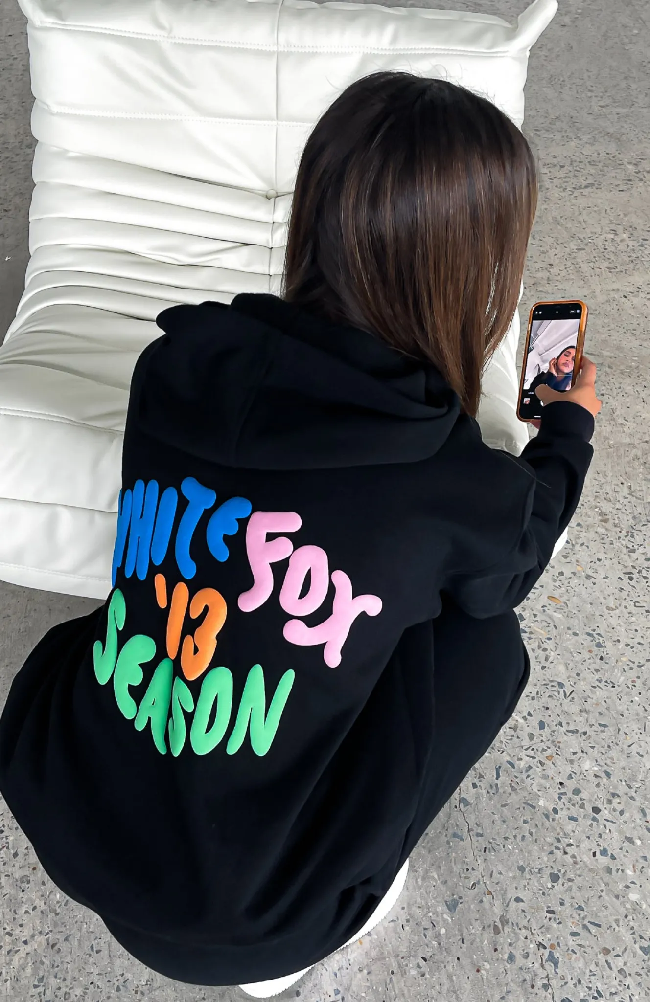 Jackets & Blazers | White Fox Boutique Best Is Yet To Come Oversized Hoodie black