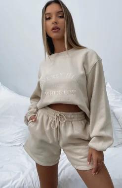 Jackets & Blazers | White Fox Boutique Best Of Both Oversized Sweater Sand nude