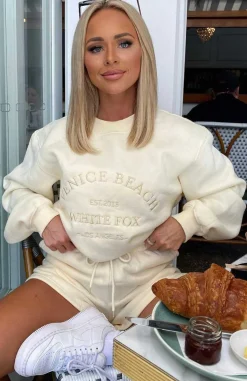 Jackets & Blazers | White Fox Boutique Best Of Both Oversized Sweater Butter yellow