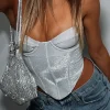 Bags | White Fox Boutique Blair Diamante Mesh Bag silver