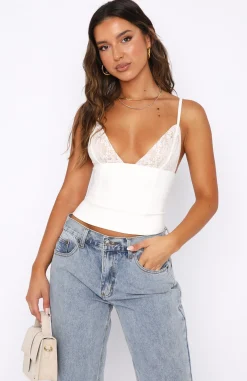 Shirts & Blouses | White Fox Boutique Blessed Life Bustier white