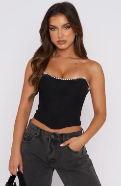 Shirts & Blouses | White Fox Boutique Burning Up Bustier black