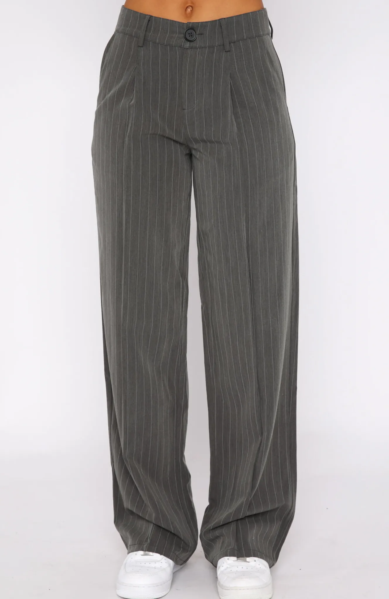 Pants | White Fox Boutique Busy Schedule Pants Stripe grey