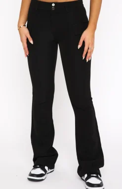 Pants | White Fox Boutique Call You Out Pants black