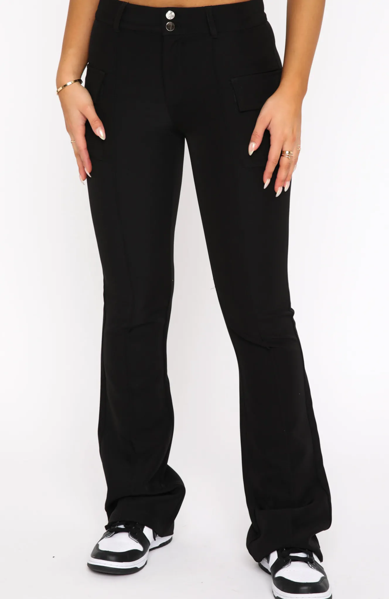 Pants | White Fox Boutique Call You Out Pants black
