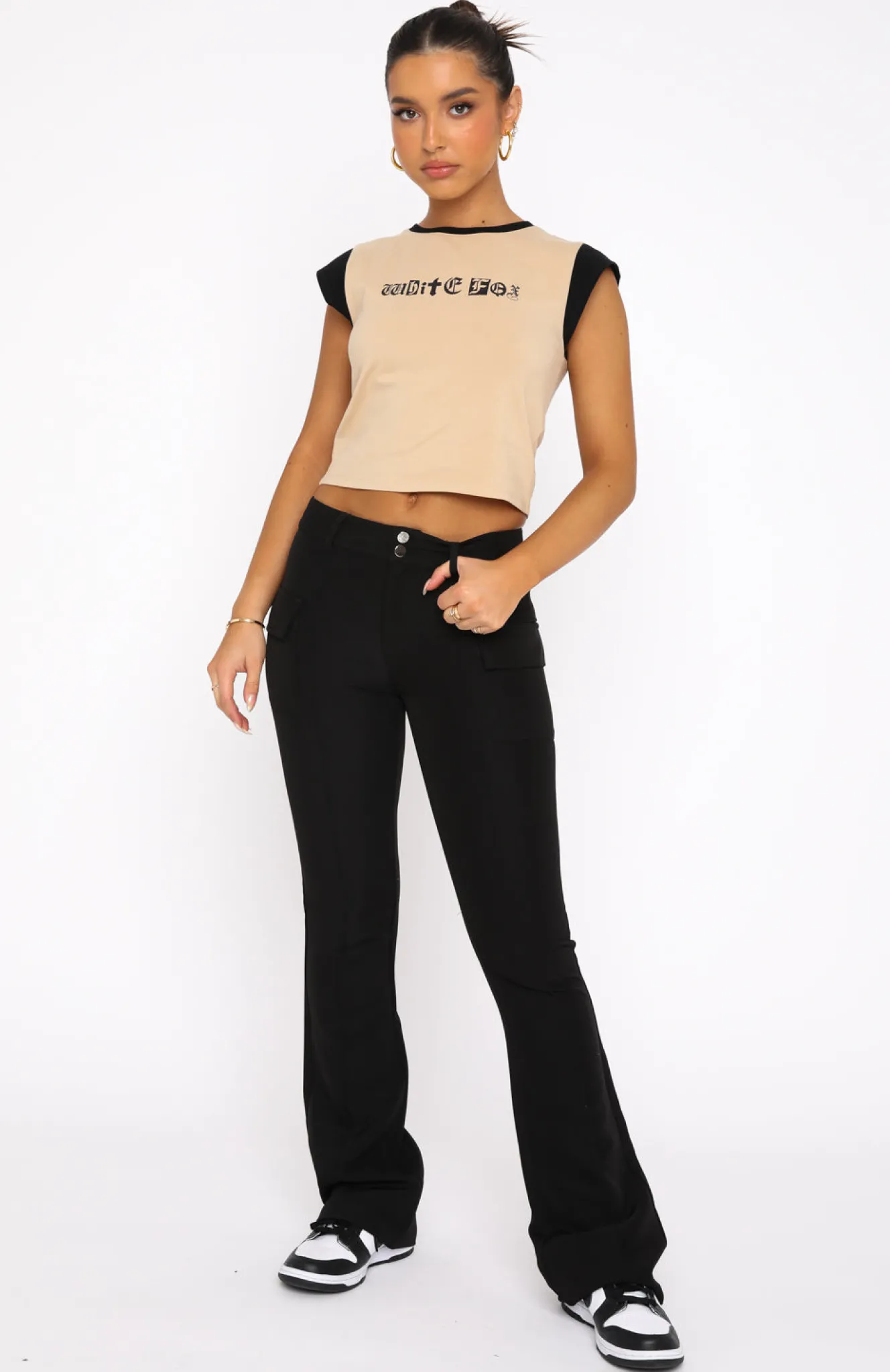 Pants | White Fox Boutique Call You Out Pants black