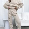 Sweatpants | White Fox Boutique Can't Get Enough Sweatpants Sand nude
