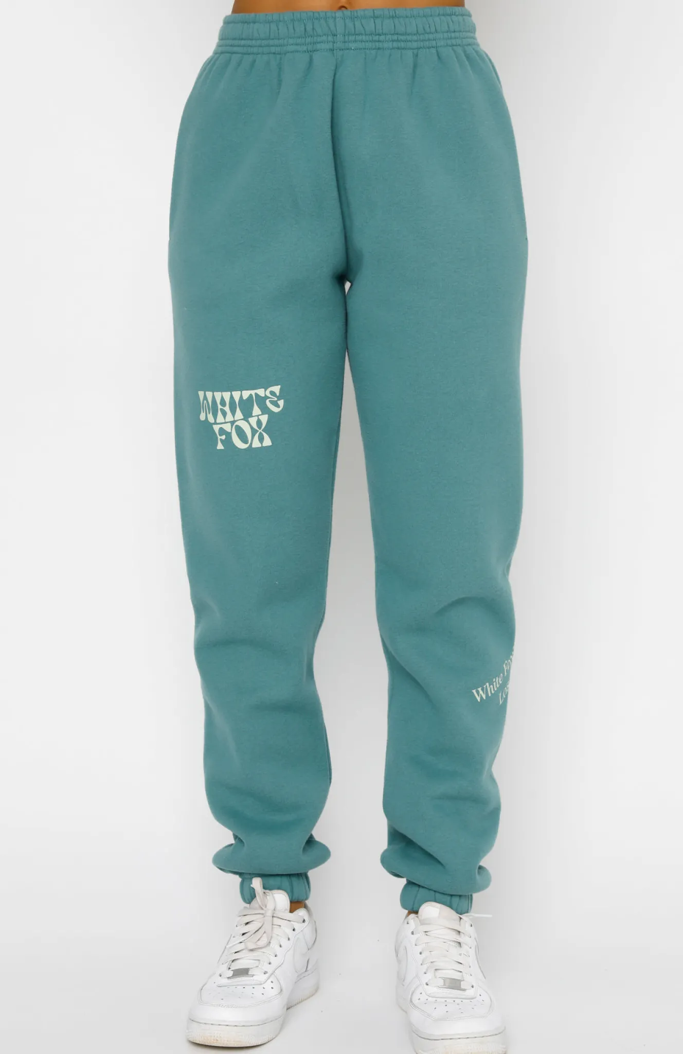 Sweatpants | White Fox Boutique Can't Get Enough Sweatpants Teal green