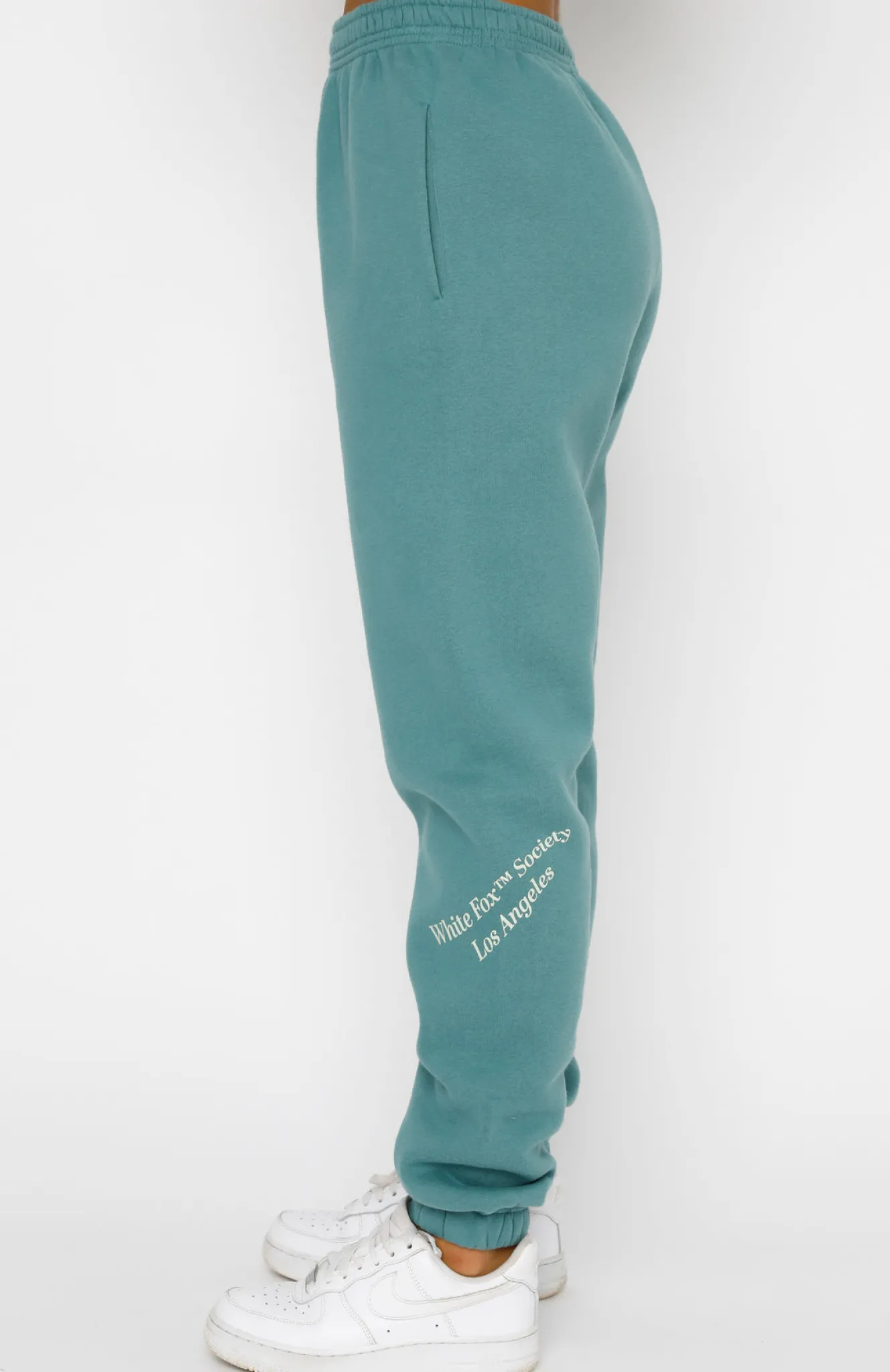Sweatpants | White Fox Boutique Can't Get Enough Sweatpants Teal green