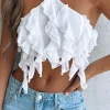 Shirts & Blouses | White Fox Boutique Can't Get Over You Crop white