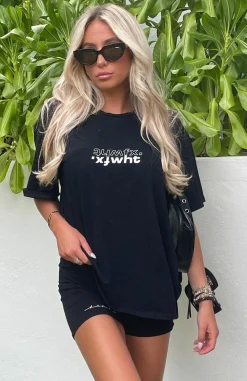Shirts & Blouses | White Fox Boutique Catching Feelings Tee black