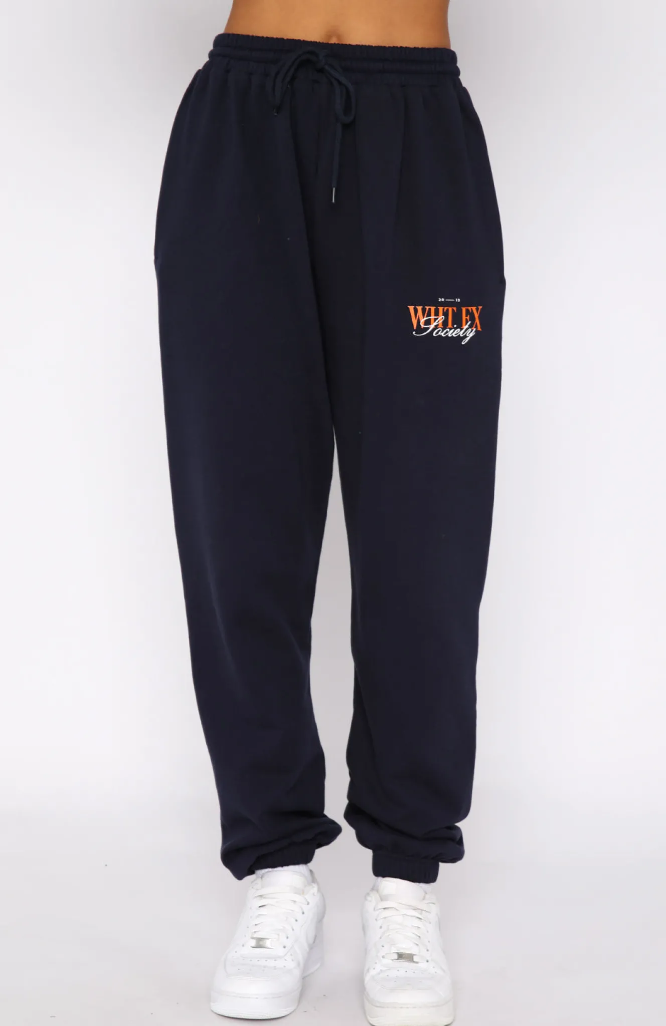 Sweatpants | White Fox Boutique Classic Sweatpants Navy blue