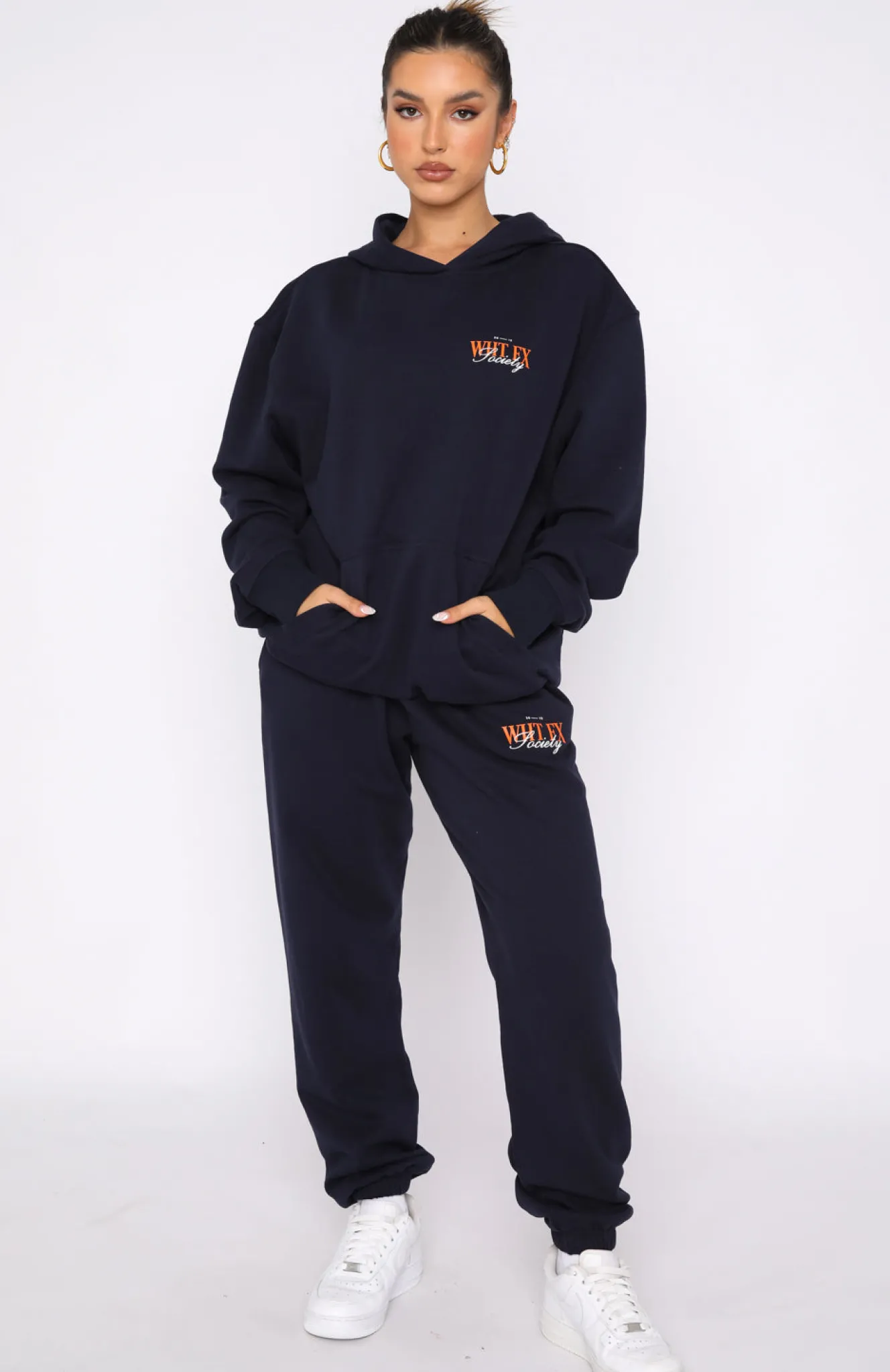 Sweatpants | White Fox Boutique Classic Sweatpants Navy blue