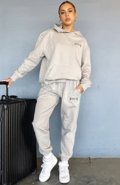 Sweatpants | White Fox Boutique Classic Sweatpants Taupe grey