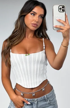 Jewellery | White Fox Boutique Claudia Butterfly Body Chain silver