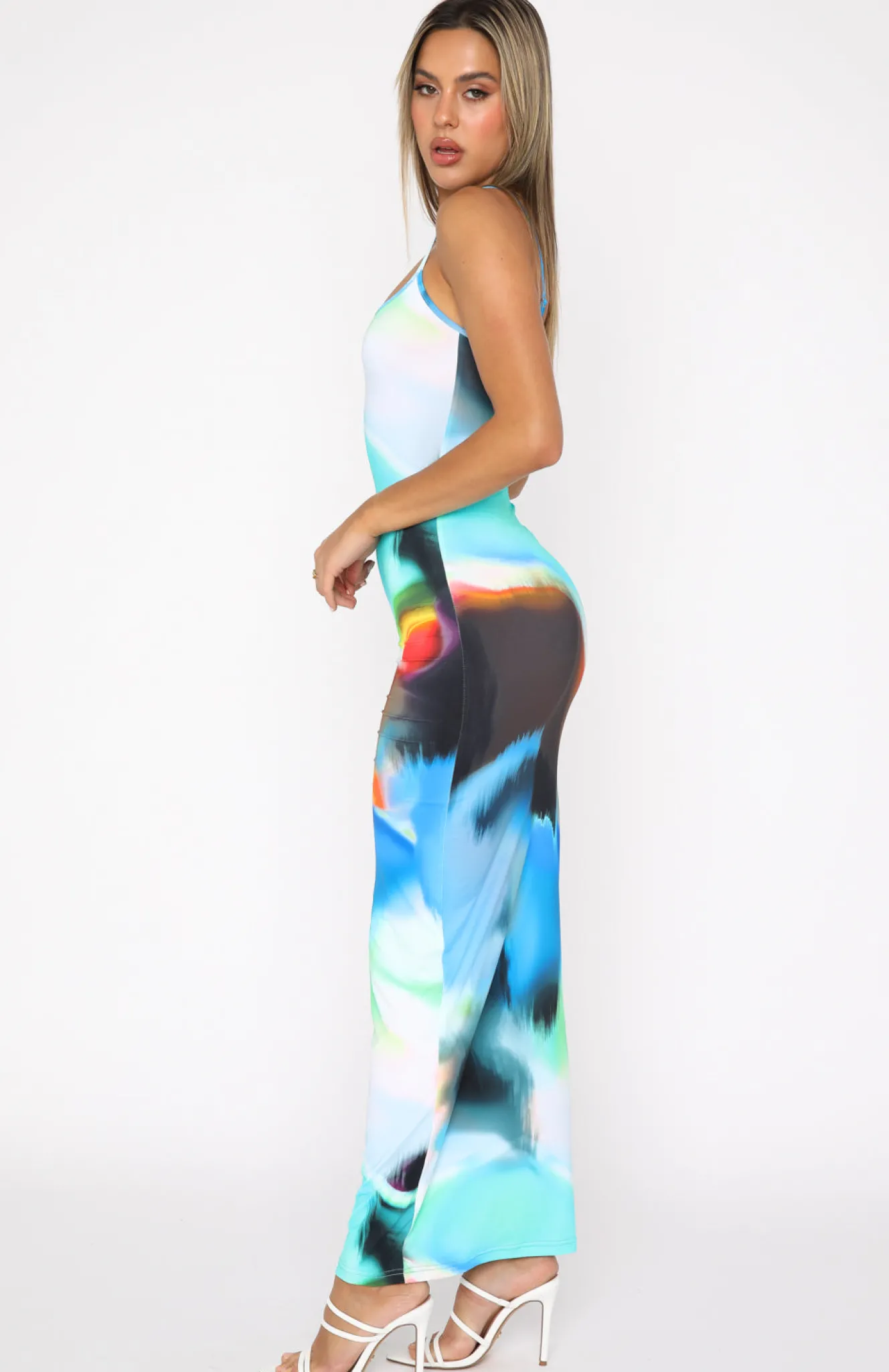 Formal Dresses | White Fox Boutique Crave You Maxi Dress Ice Aura blue
