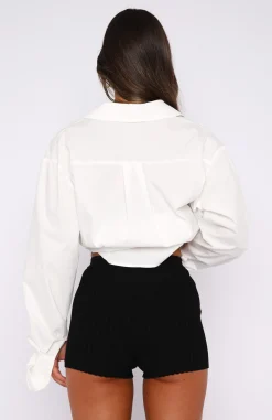 Shorts | White Fox Boutique Cut It Out Booty Shorts black