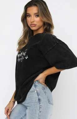 Shirts & Blouses | White Fox Boutique Dare To Dream Oversized Tee Acid black