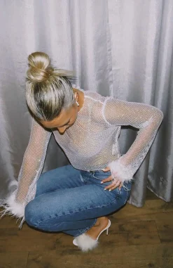 Shirts & Blouses | White Fox Boutique Day And Night Long Sleeve Crop white