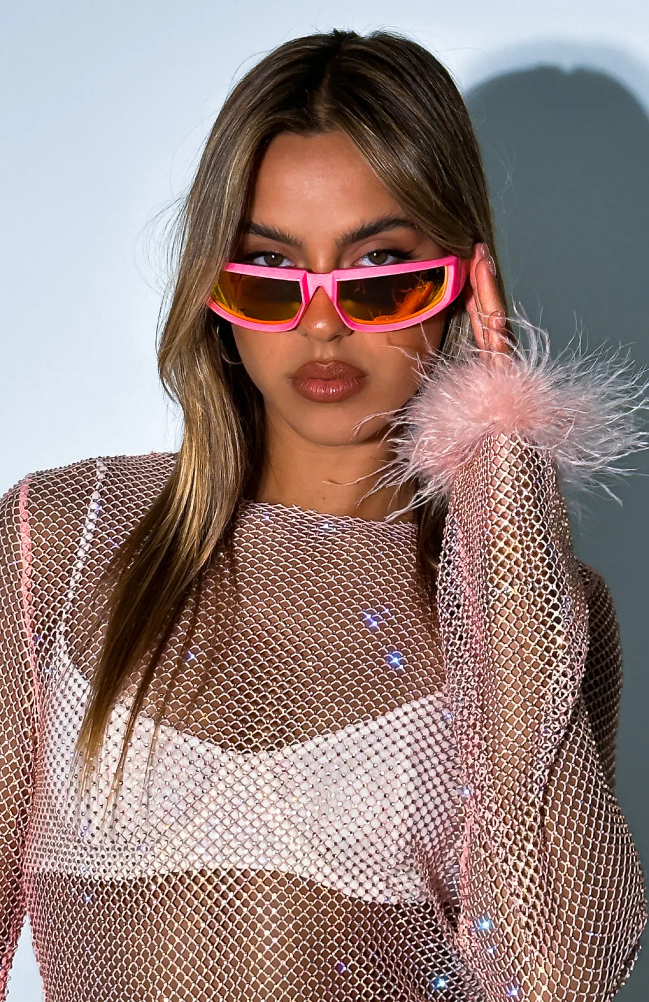 Sunglasses | White Fox Boutique Delilah Sunglasses pink