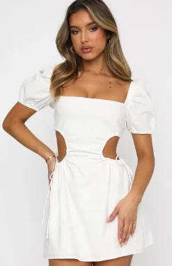 Restocked | White Fox Boutique Different Girl Mini Dress white